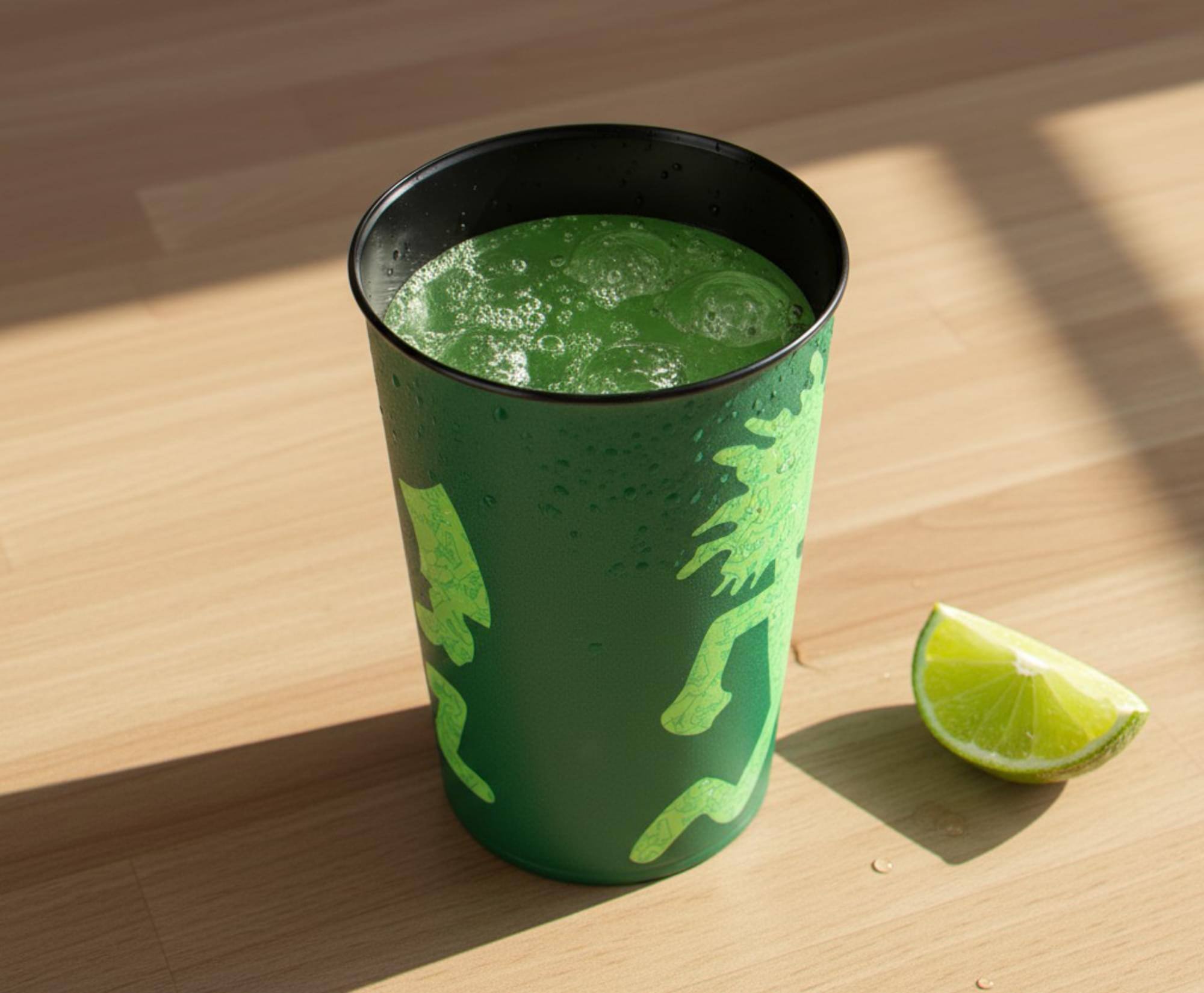 Alt View 3. Just Funky - Insane Clown Posse Hatchetman 20oz Stadium Cup - Green.