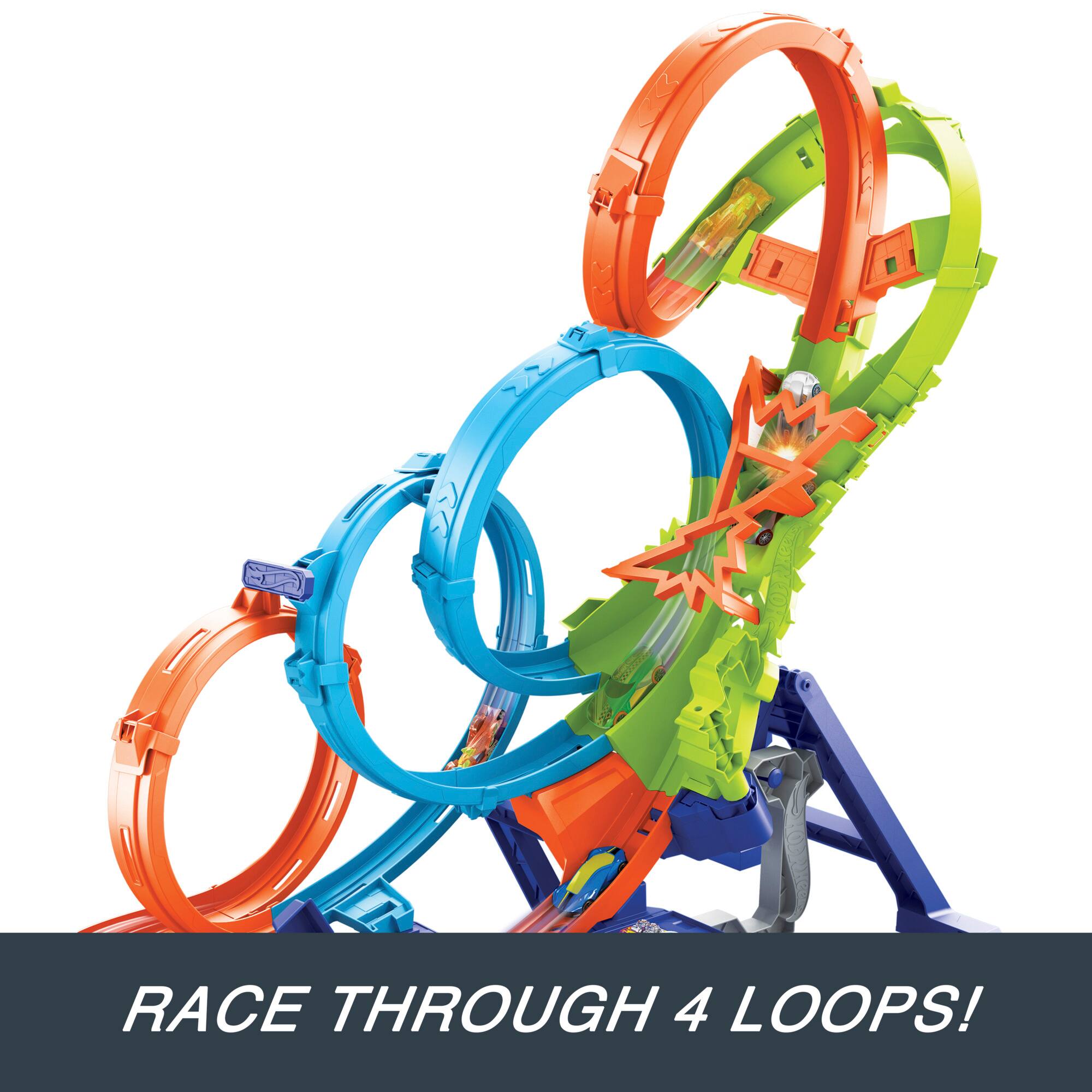 Race through 4 loops!