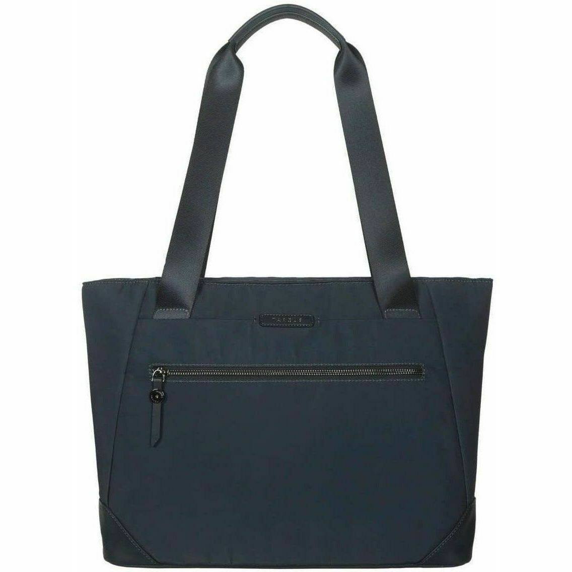Alt View 5. Targus - Targus Avila TBA00102GL Carrying Case (Tote) for 15" to 16" Notebook - Midnight - Water Resistant - Vegan Leather - Blue.