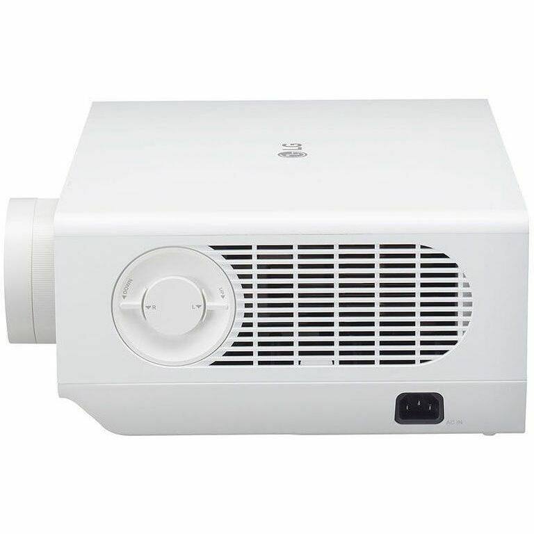 Alt View 4. LG - 4K Laser Projector BU50RG - White.