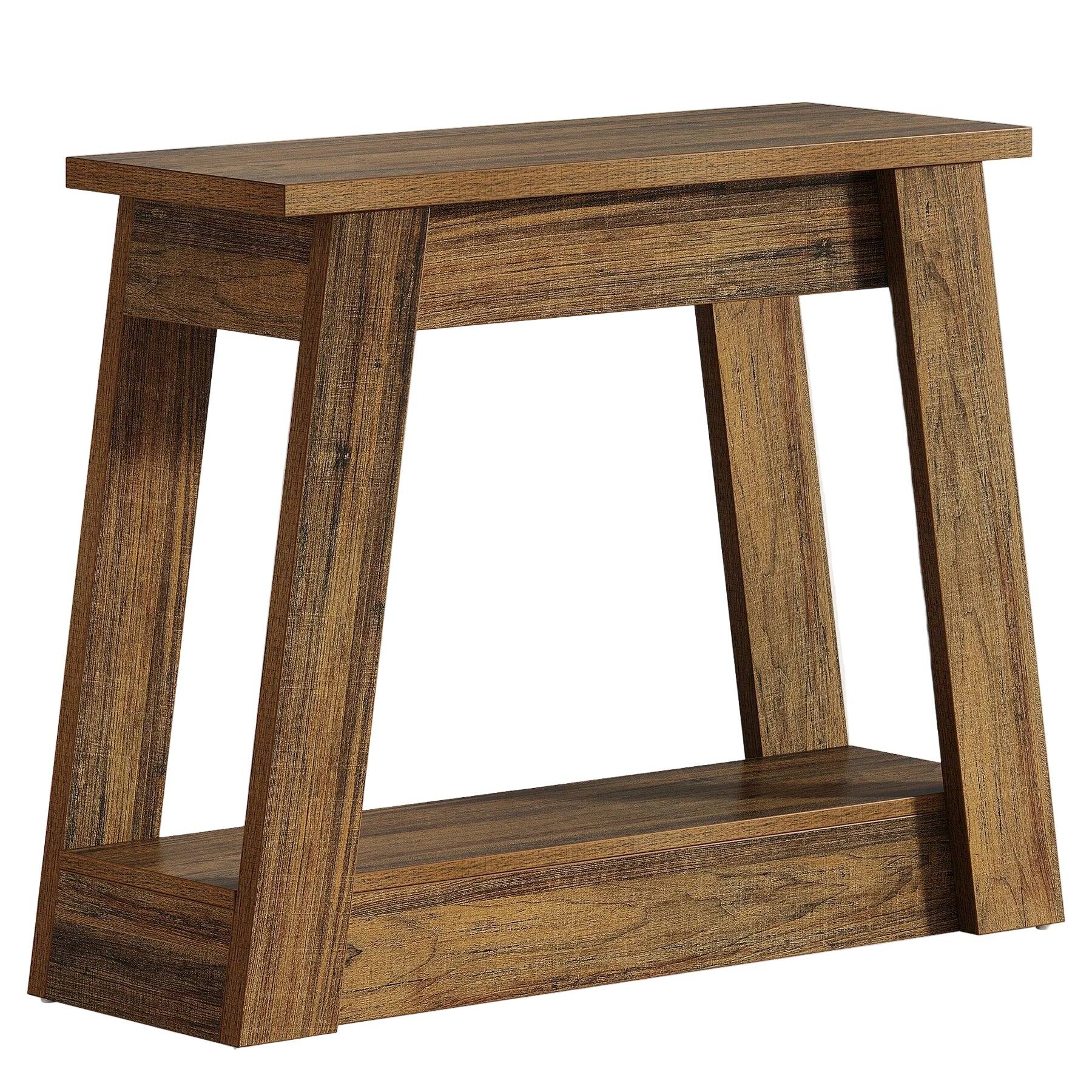Alt View 5. Tribesigns - Office Executive Desk with Engineered Wood Construction, Metal Frame, for Computer Work and Writing in Home Offices - White.