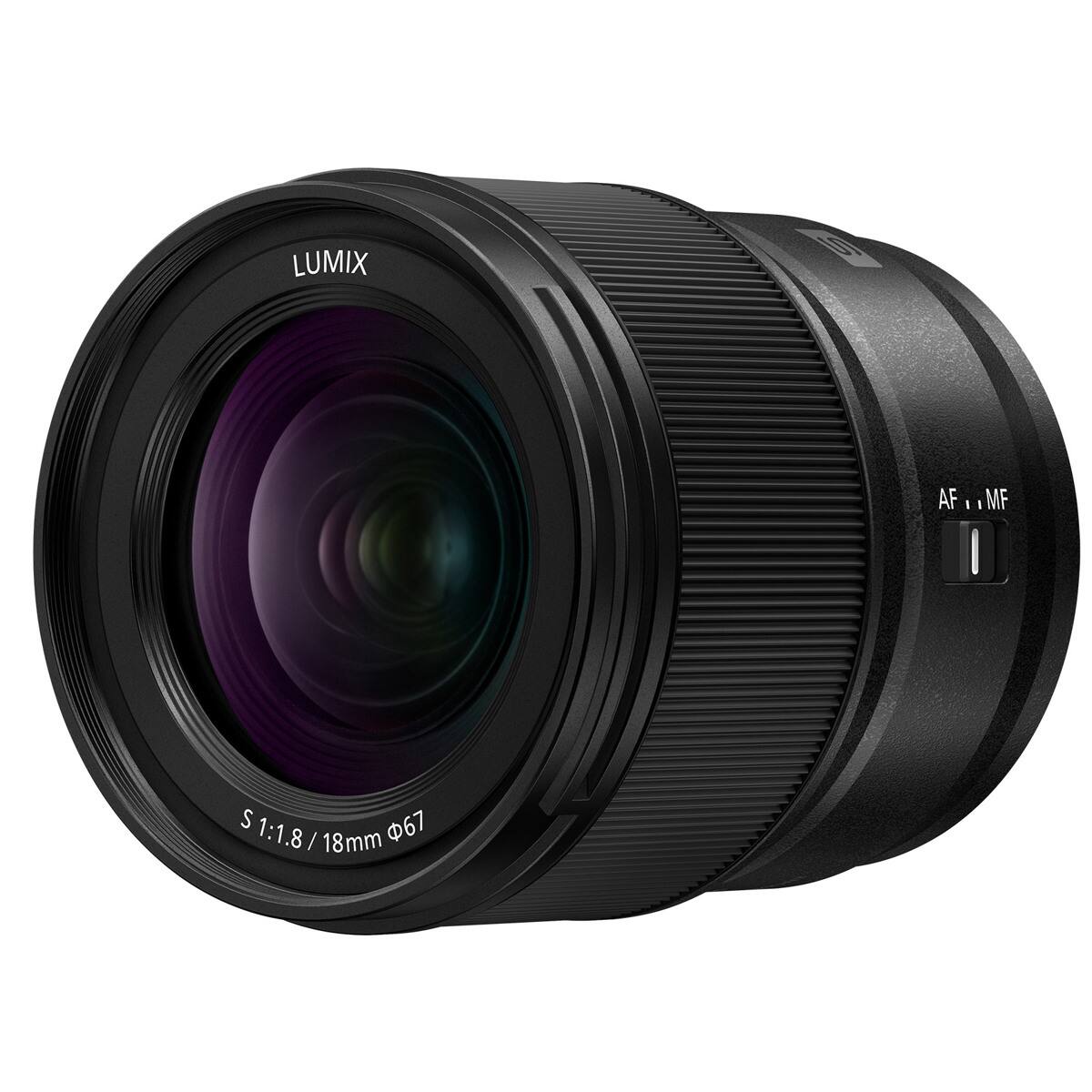 LUMIX AF/MF S 1:1.8 18mm Ø67