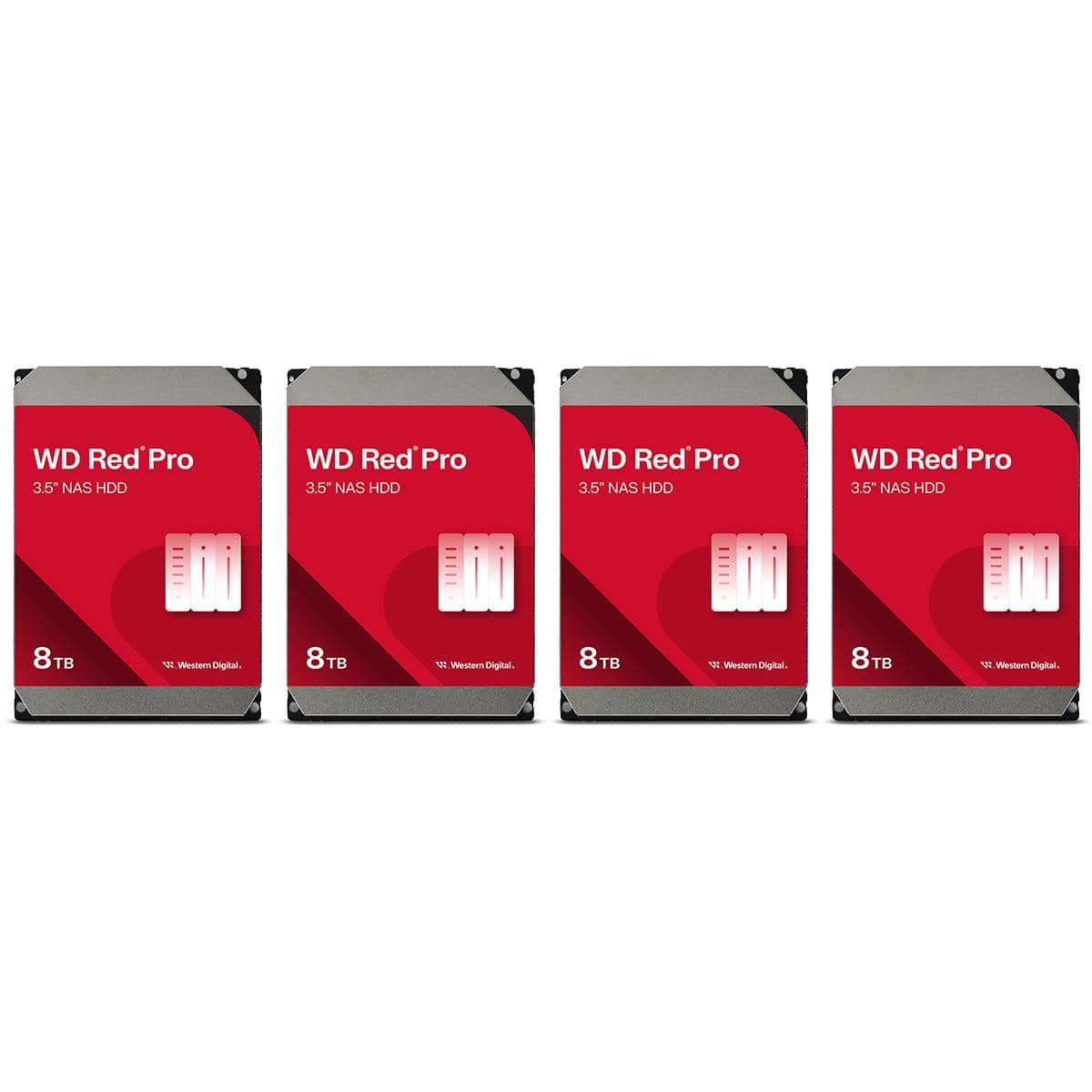 WD - Red Pro 8TB 3.5" SATA III Internal NAS Hard Drive