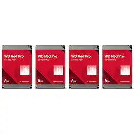 WD - Red Pro 8TB 3.5" SATA III Internal NAS Hard Drive