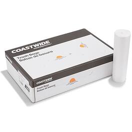 Coastwide Professional - 55-60 Gallon Trash Bag, 38" x 60", High Density, 22 mic, 150 Bags/Box - Natural