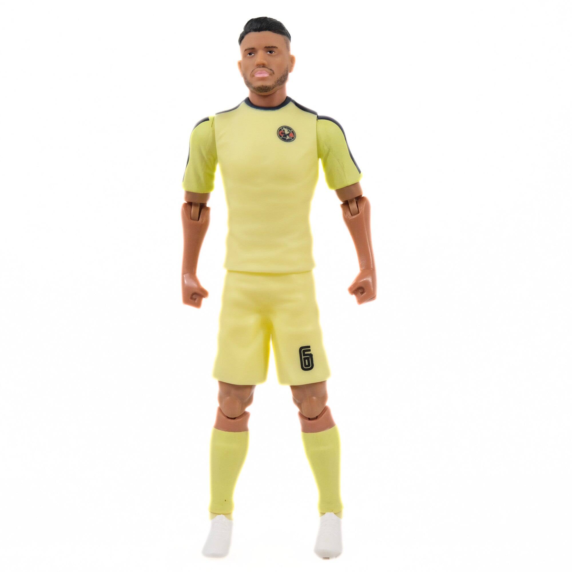 Alt View 1. Banbo Toys - Banbo Toys SOCKERS Club América Jonathan Dos Santos 8" Collectible Soccer Action Figure.