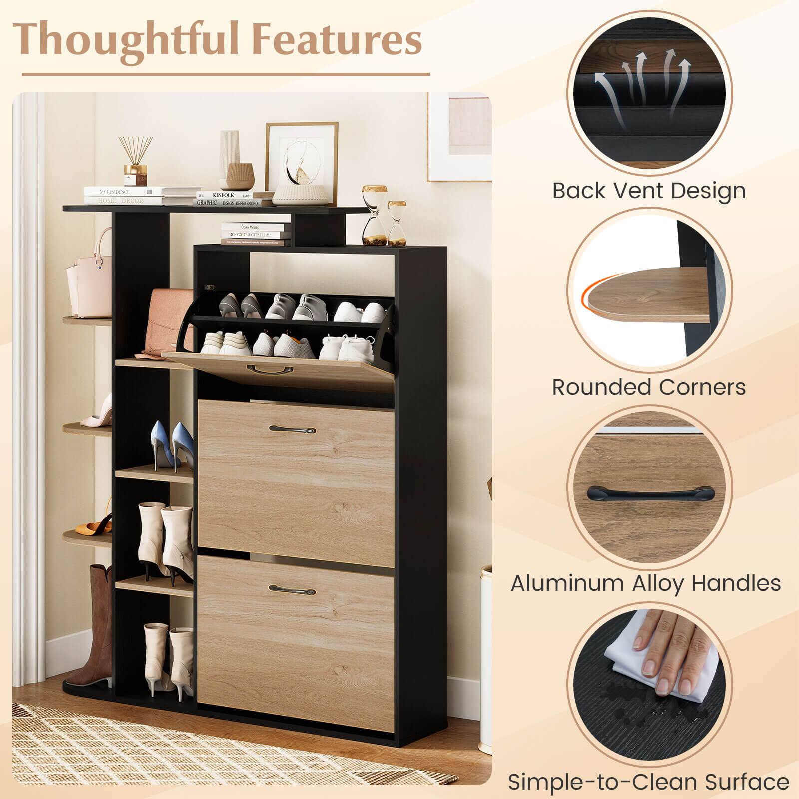 Thoughtful Features

- Back Vent Design
- Rounded Corners
- Aluminum Alloy Handles
- Simple-to-Clean Surface