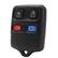 Left. Car Keys Express - Ford Keyless Entry Remote - 4 Buttons (Lock, Unlock, Trunk, and Panic) - Black.