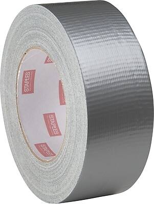 Staples - General Purpose Duct Tape, 2" x 60 yds., Silver (468389-CC) - Gray/Silver