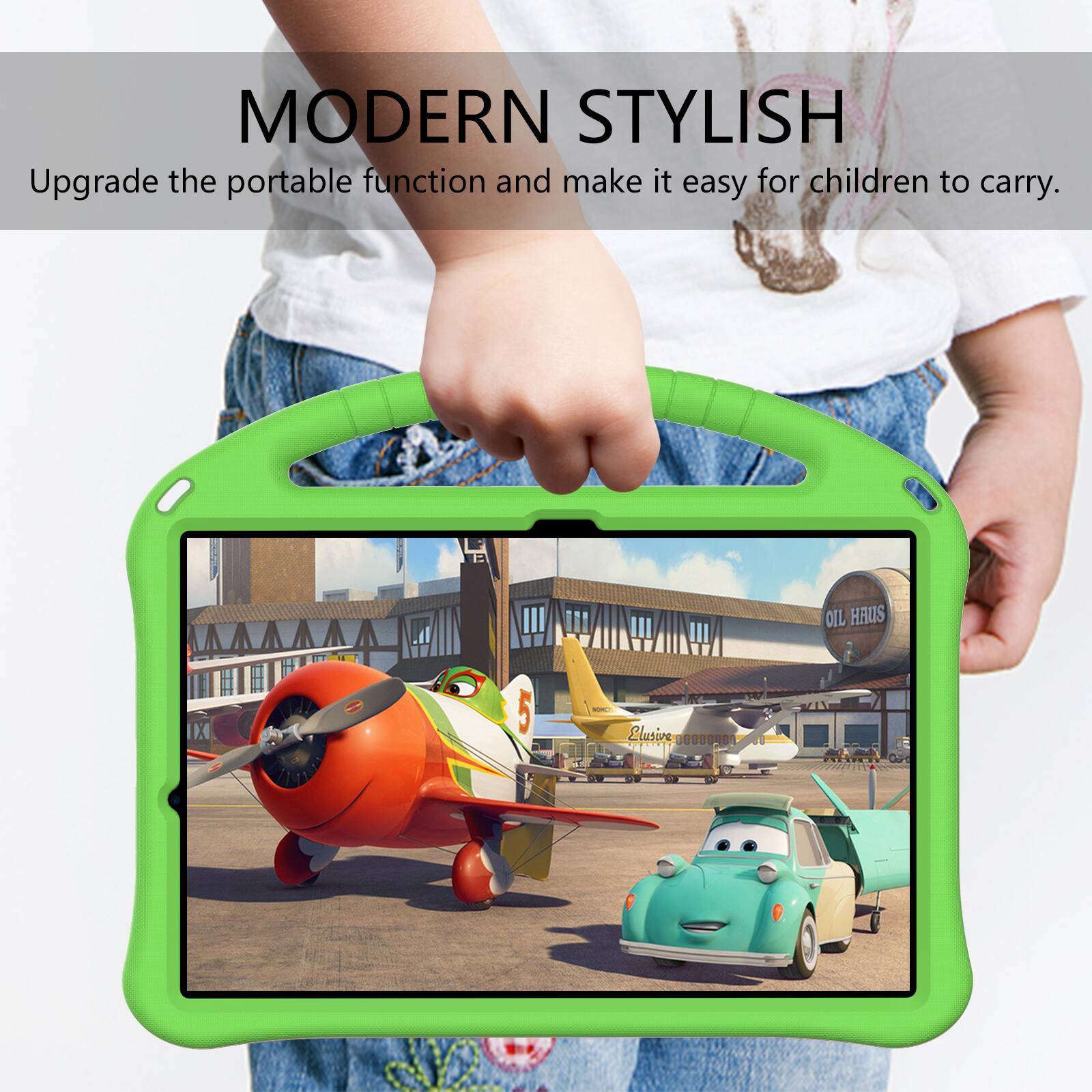 MODERN STYLISH  
Upgrade the portable function and make it easy for children to carry.  

1B OIL HAUS X 5 Elusire 008000