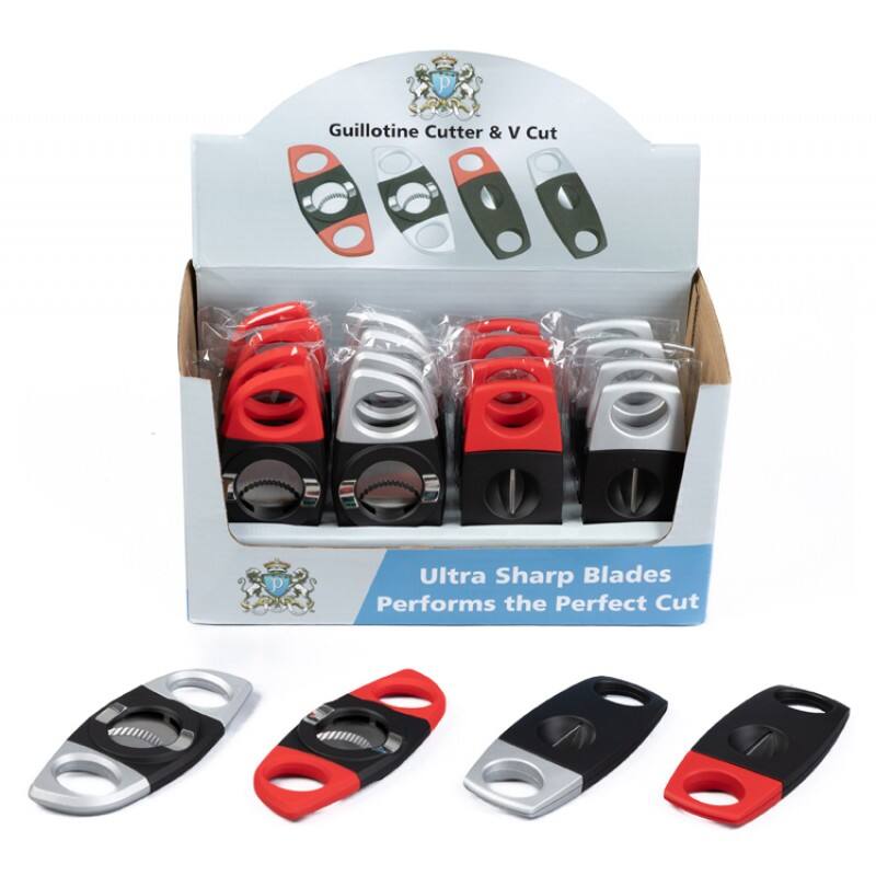 Guillotine Cutter & V Cut  
Ultra Sharp Blades  
Performs the Perfect Cut