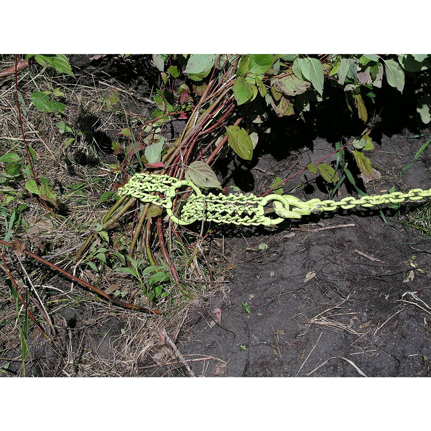 Alt View 2. Brush Grubber - Brush Grubber HD Shrub Clump Tree Grabber Metal Chain System, ATV & UTV (2 Pack) - Green.