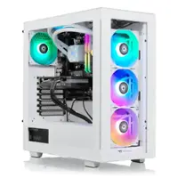 Thermaltake - LCGS View u47TS Gaming Desktop - Intel Core Ultra 7 - 265KF - 32GB Memory - NVIDIA GeForce RTX 4070 Ti Super - 2TB SSD - White - Front_Zoom