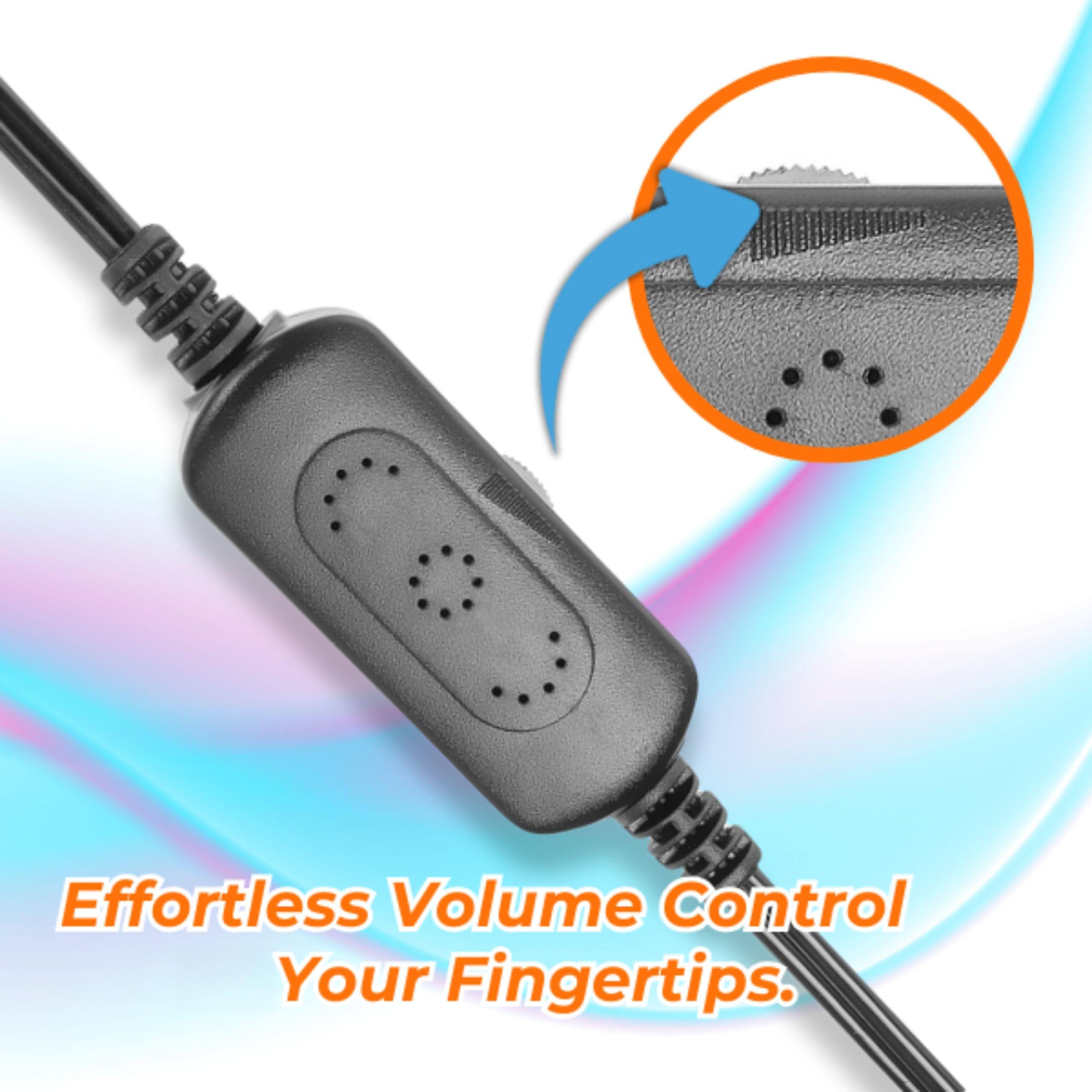 Effortless Volume Control at Your Fingertips.