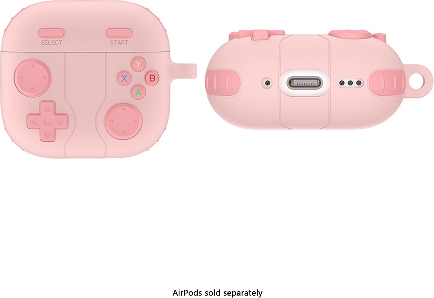 AirPods sold separately.