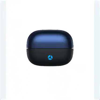 Front. Azpen - TalkX: Ai Translation Earbuds – Record Meetings, Translation & ChatGPT Control for Productivity - Black.