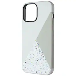 Nimble - Spotlight Series Case for Apple iPhone 13 Pro Max - White/Teal/Multi - Multicolor