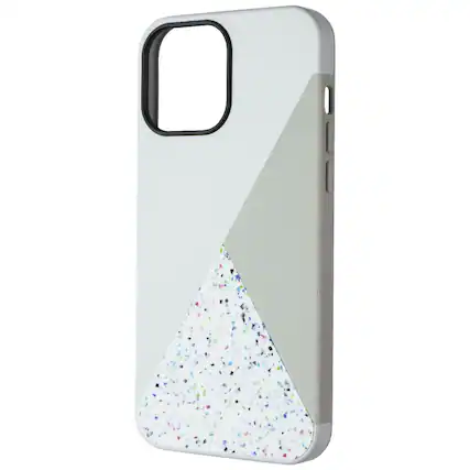 Front. Nimble - Nimble Spotlight Series Case for Apple iPhone 13 Pro Max - White/Teal/Multi - Multicolor.