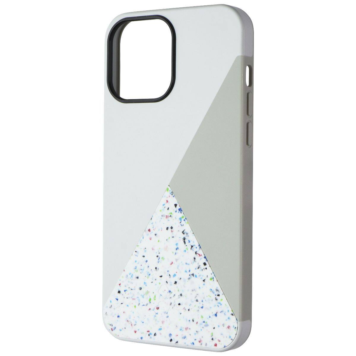 Front. Nimble - Nimble Spotlight Series Case for Apple iPhone 13 Pro Max - White/Teal/Multi - Multicolor.