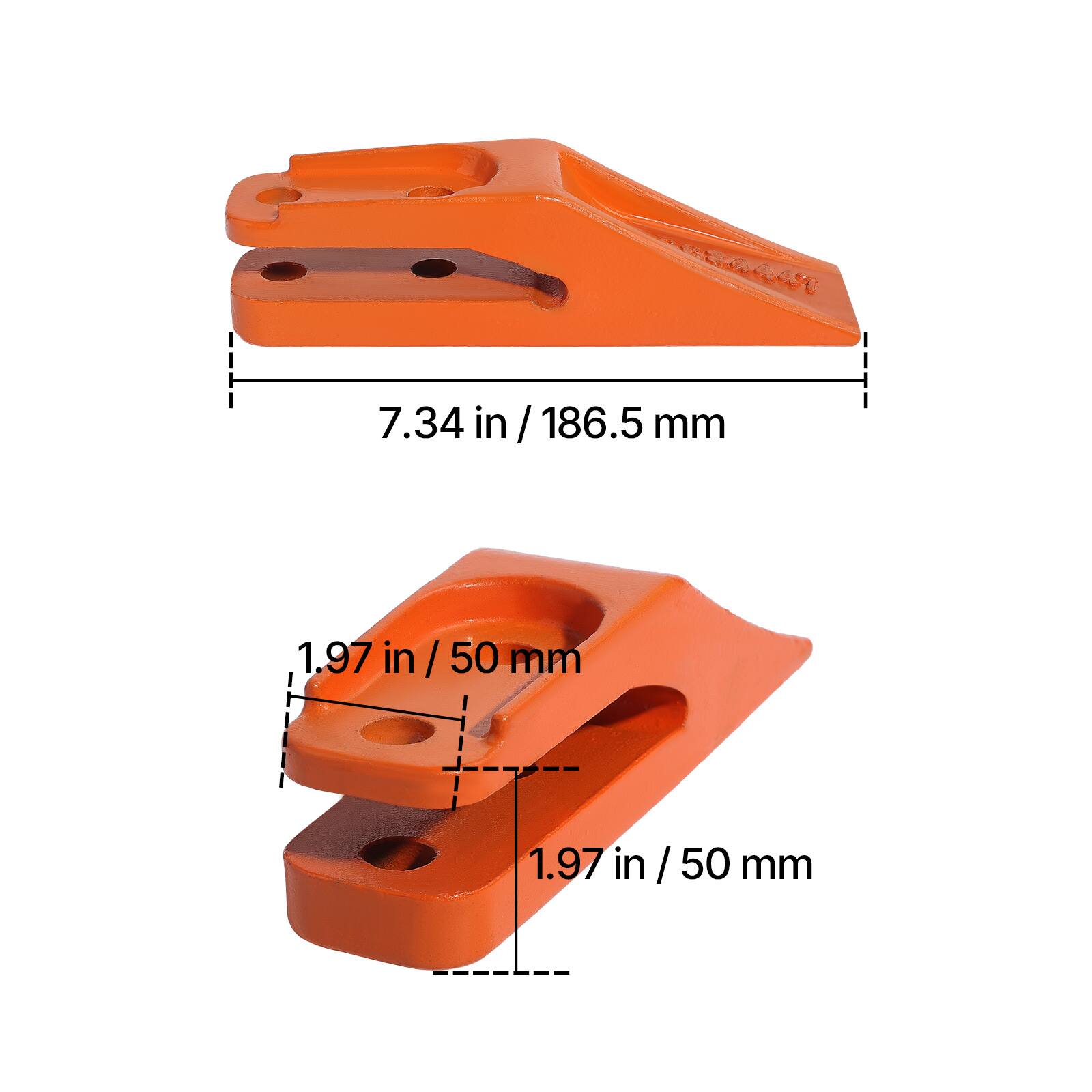 7.34 in / 186.5 mm  
1.97 in / 50 mm  
1.97 in / 50 mm