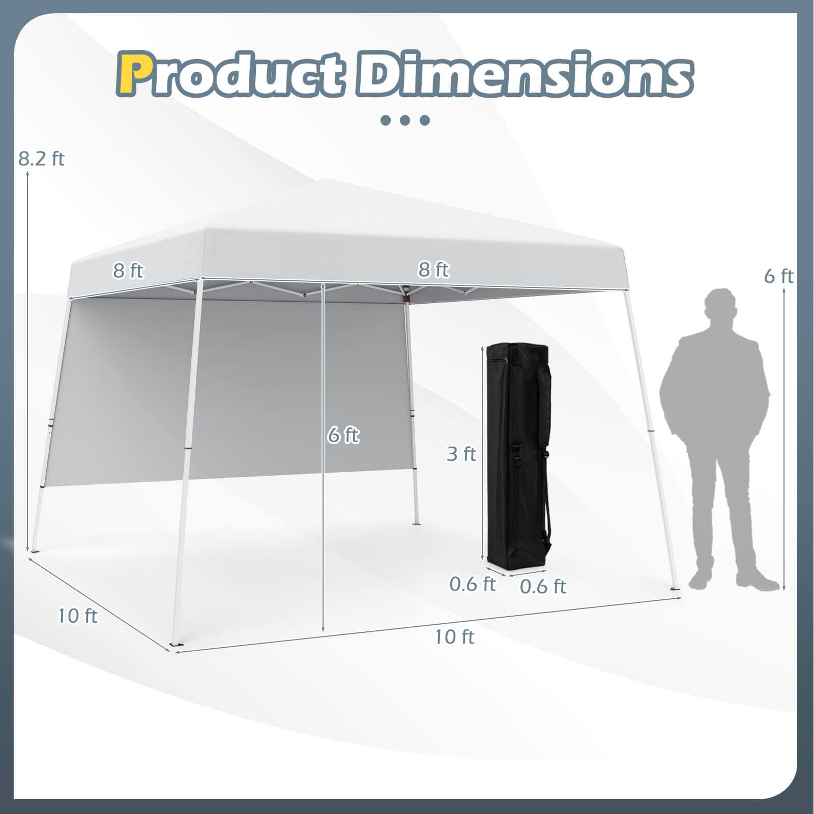 Product Dimensions .. 8.2 ft 8 ft 8 ft 6 ft 3 ft 10 ft 0.6 ft 10 ft 0.6 ft