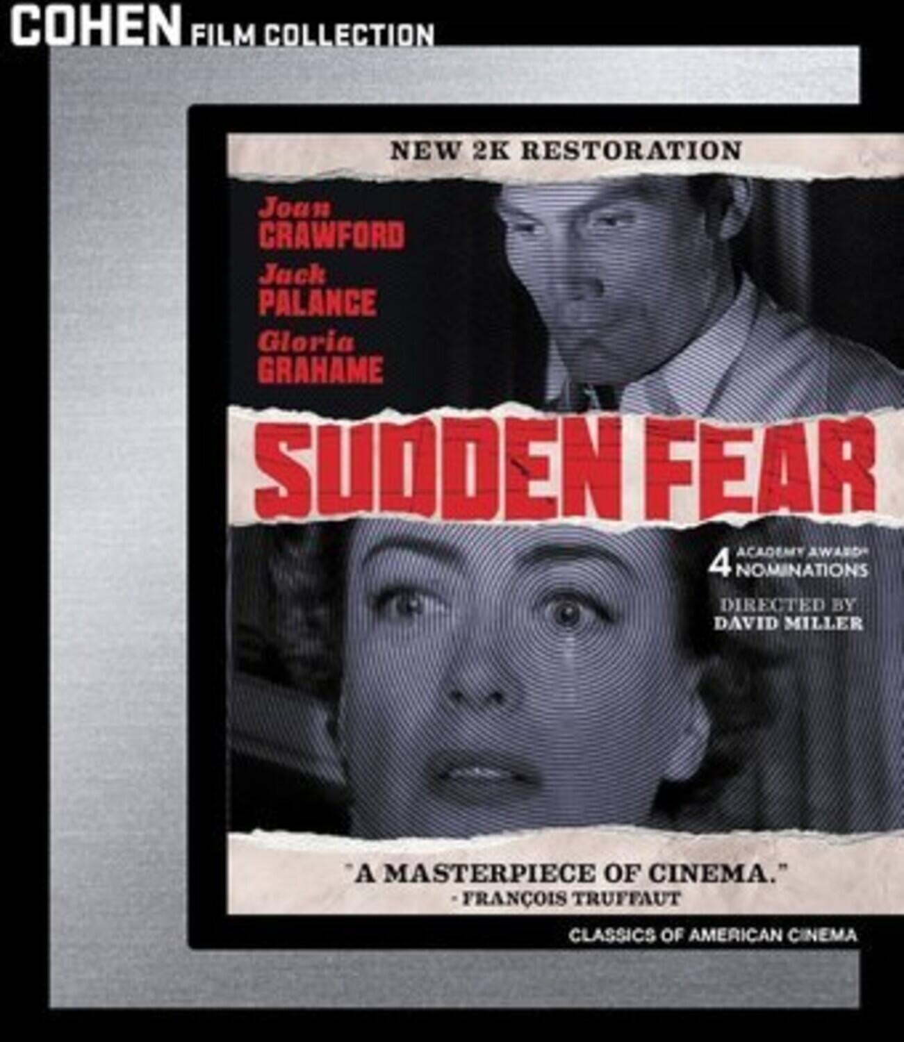 Front. Sudden Fear   - BLU-RAY.