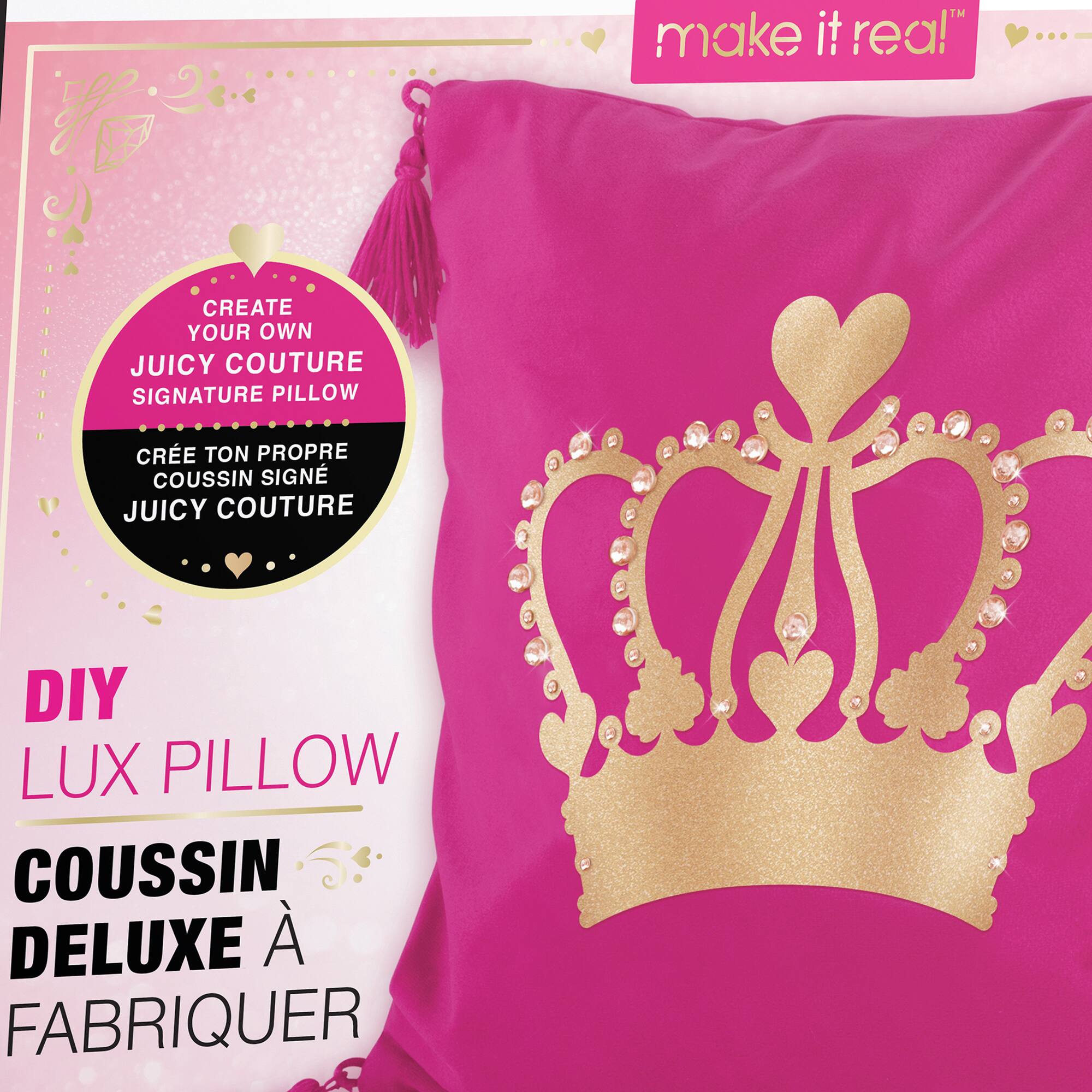 Make It Real Juicy Couture Pillow G0695929044640 - Best Buy