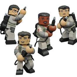 Diamond Comic - Ghostbusters 4" Vinyl Vinimate Figure Set of 4