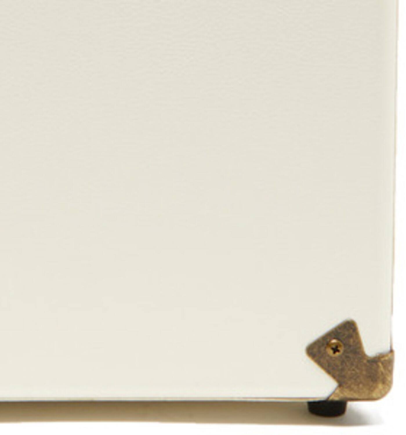 Alt View 1. PopMarket - GPO Retro SWB18CT 12" Vinyl Record Case 35 Cnt Capacity Removable Lid - Cream / Tan   - VINYL ACCESSORIES - White.