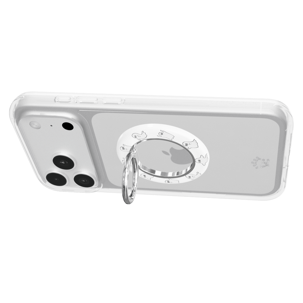 Alt View 2. VELVET CAVIAR - MagSafe Grip Rings - White Multicolor.