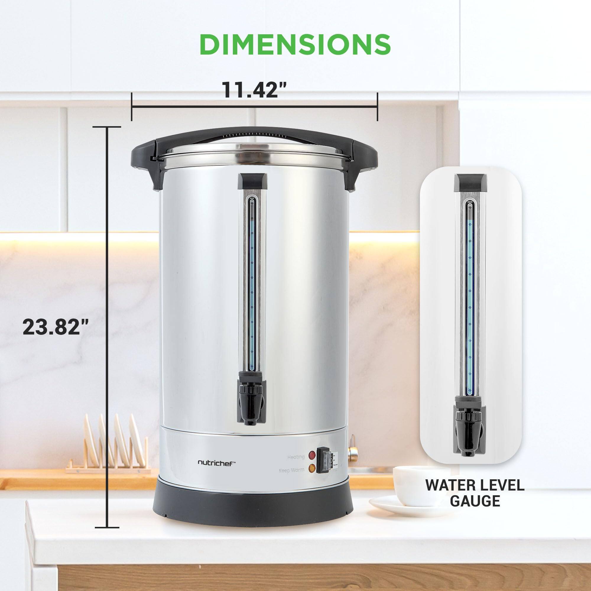DIMENSIONS  
11.42" x 23.82"  
nutrichef  
WATER LEVEL GAUGE