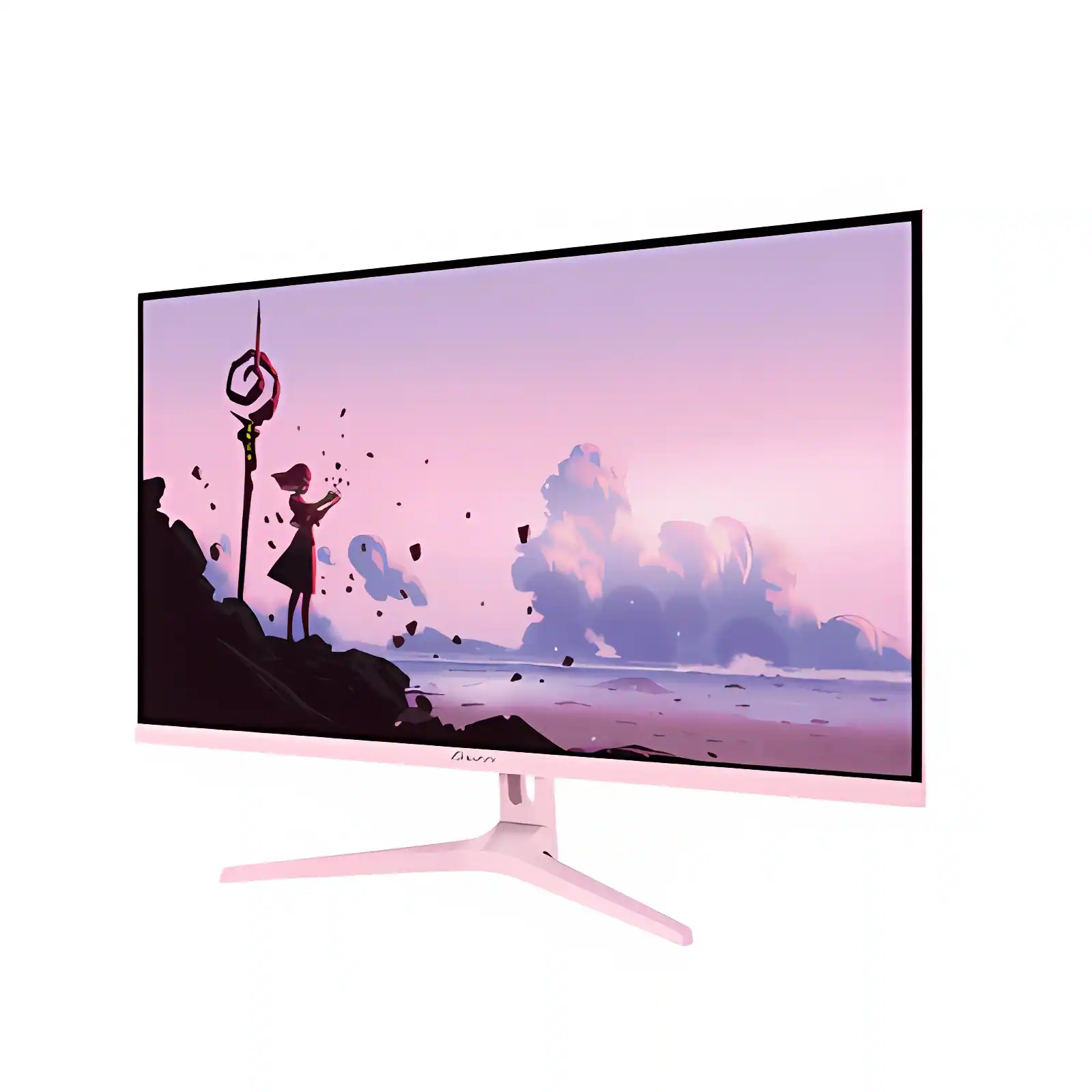 Front. Arozzi - Arozzi – Nova 32" IPS QHD 180Hz Gaming Monitor – Pink - AZ-NO-32T2K180-PNK.