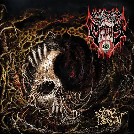 Front. Cemetery Filth - Senses Of Detriment - VINYL LP.