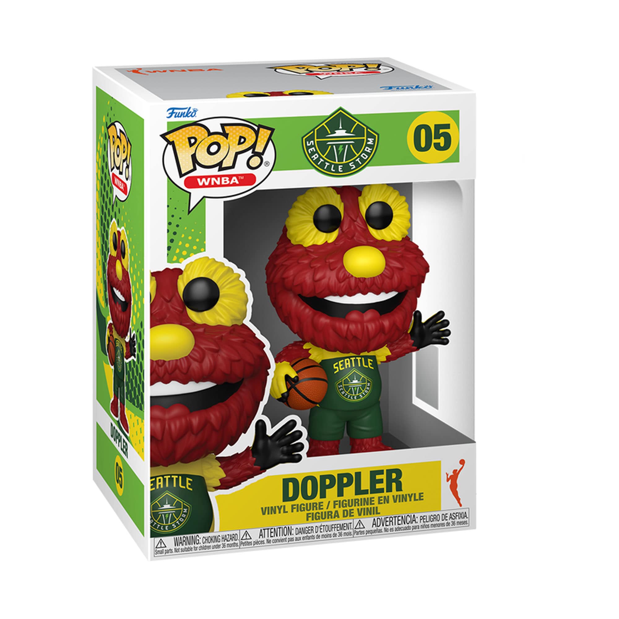 Funko - Doppler Seattle Storm Pop! Vinyl Figure - Multicolor