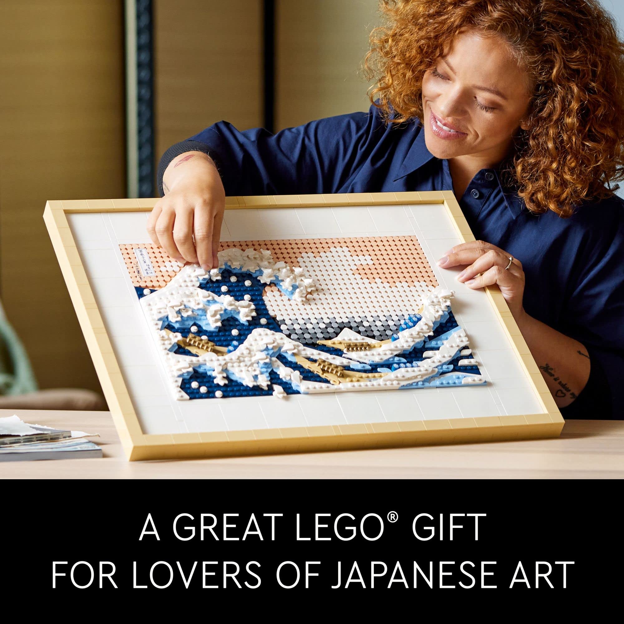 LEGO Art Hokusai's The Great Wave 31208 Building Kit (1810 Pieces