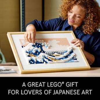 LEGO Art Hokusai's The Great Wave 31208 Building Kit (1810 Pieces LEGO Art Hokusai's The Great Wave 31208 Building Kit (1810 Pieces