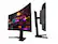 Alt View 14. GIGABYTE - G27QC A 27" LED Curved QHD FreeSync Premium Gaming Monitor with HDR (HDMI, DisplayPort, USB) - Black.