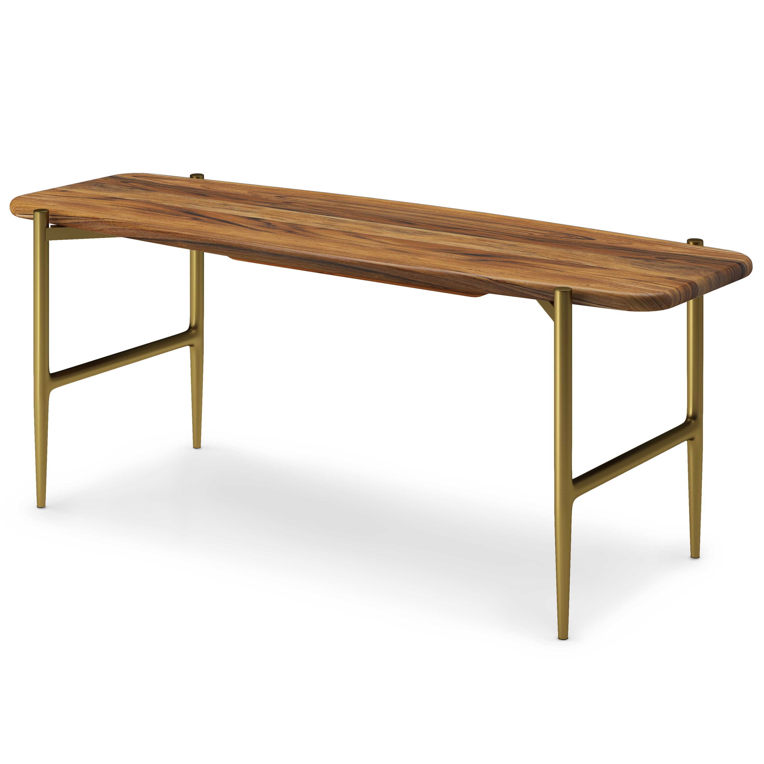 Simpli Home – Wagner 46 inch Wide Bench in – Natural Sansujyuku sansujyuku.com