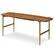 Angle. Simpli Home - Wagner 46 inch Wide Bench in Natural - Natural.