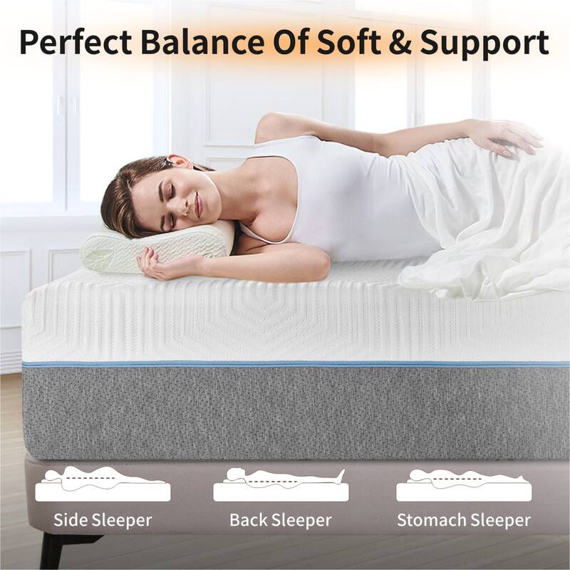 Perfect Balance Of Soft & Support

Side Sleeper  
Back Sleeper  
Stomach Sleeper