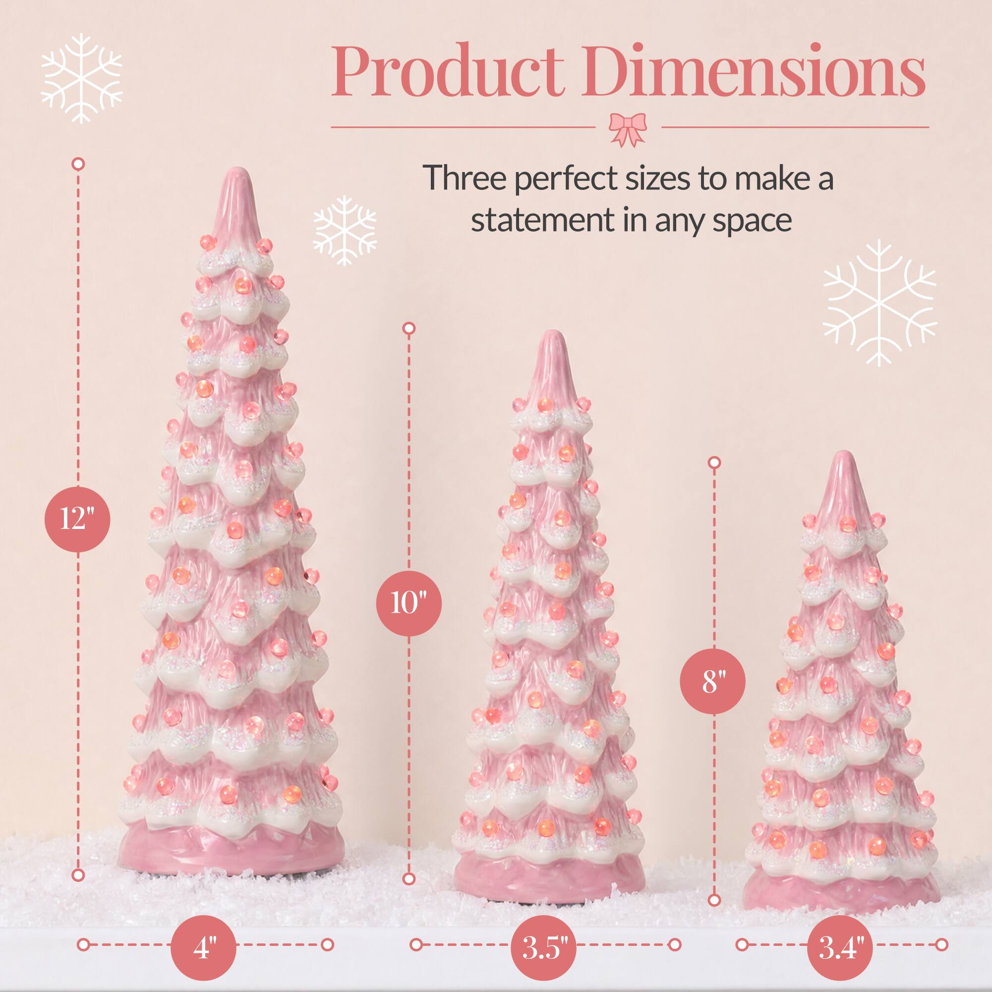 Product Dimensions
Three perfect sizes to make a statement in any space
12"
10"
8"
4"
3.5"
3.4"