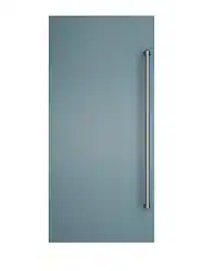 Viking - 36"W Column Door Panel w/Pro-style handle - November Sky - Front_Zoom