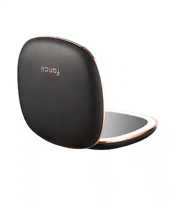 Front. fancii - Mila 2 LED Compact Mirror - Midnight Majesty.