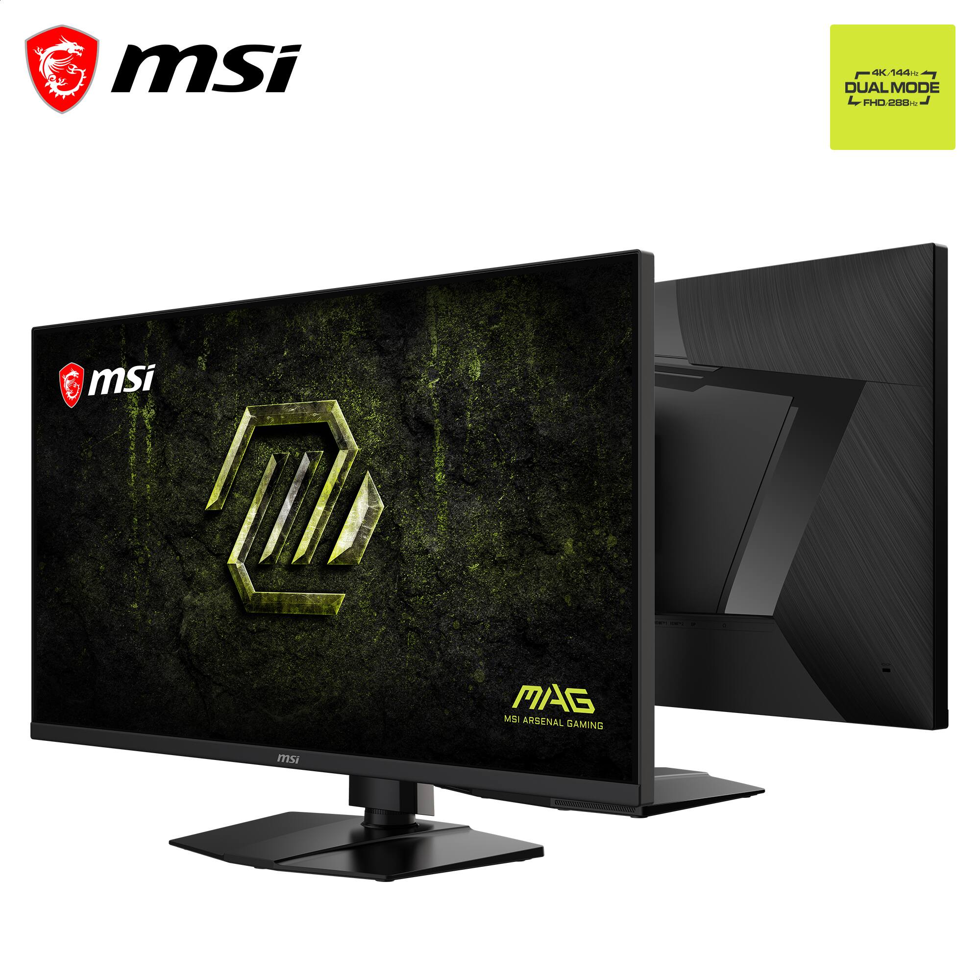 msi 4K 144Hz DUAL MODE LFHD FHO  
msi MAG MI ARSENAL GAMING