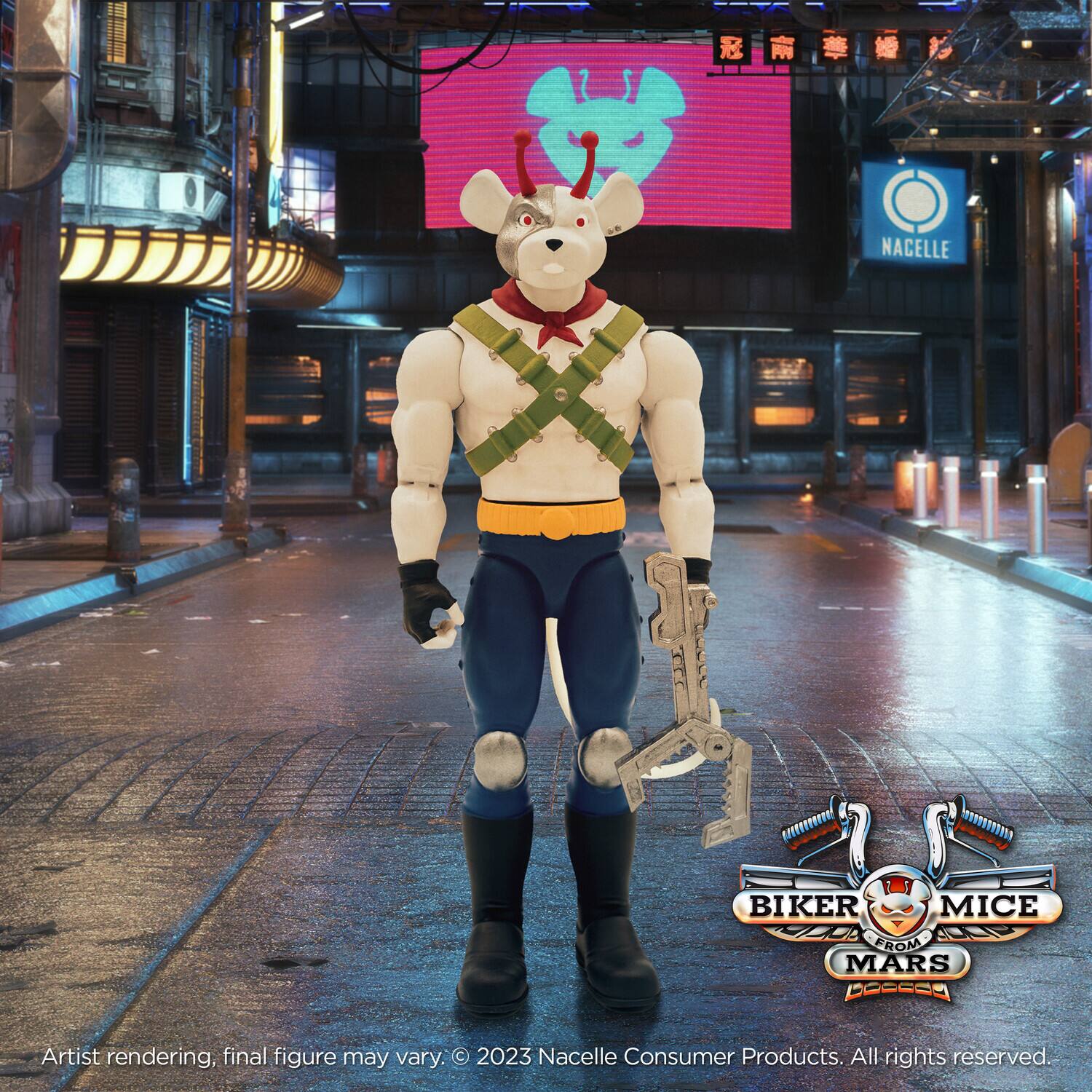 PopMarket The Nacelle Company Biker Mice From Mars Vinnie Action