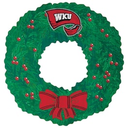 Fan Creations - Western Kentucky Hilltoppers 16'' Team Wreath Sign - Green