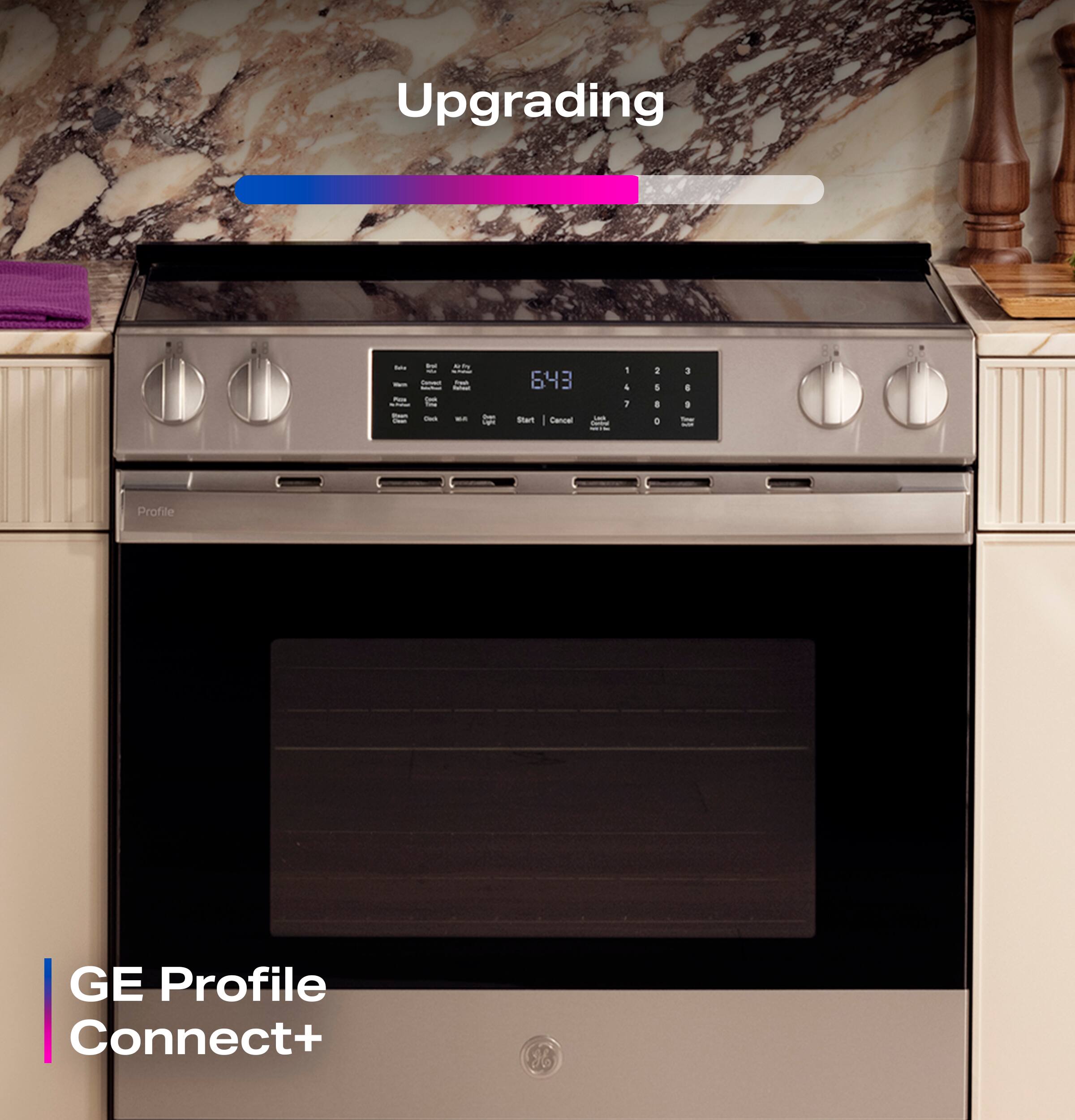 Upgrading - - - - - -  643 Swn Canoal - 1 4 3 : 1 . .  4 1 - - Profile GE Profile Connect+ 86