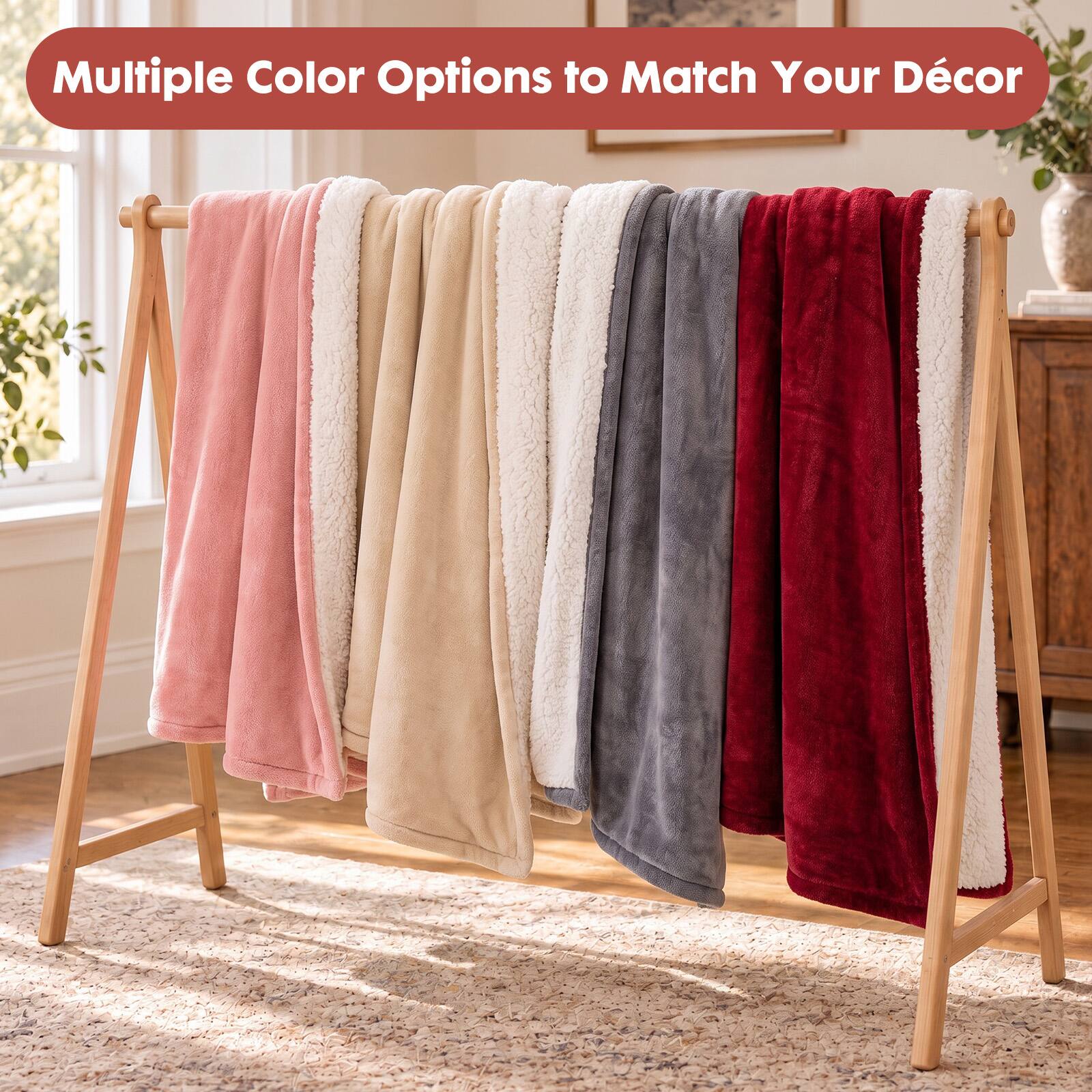 Multiple Color Options to Match Your Décor