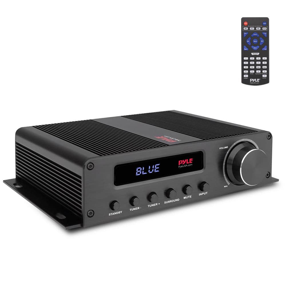 PylePro - Wireless Bluetooth Amplifier - Black