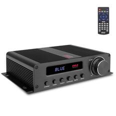 PYLE
PYLEUSA.com
BLUE
TUNER+
SURROUND
MUTE
INPUT
STANDBY
TUNER-
VOLUME
MIN